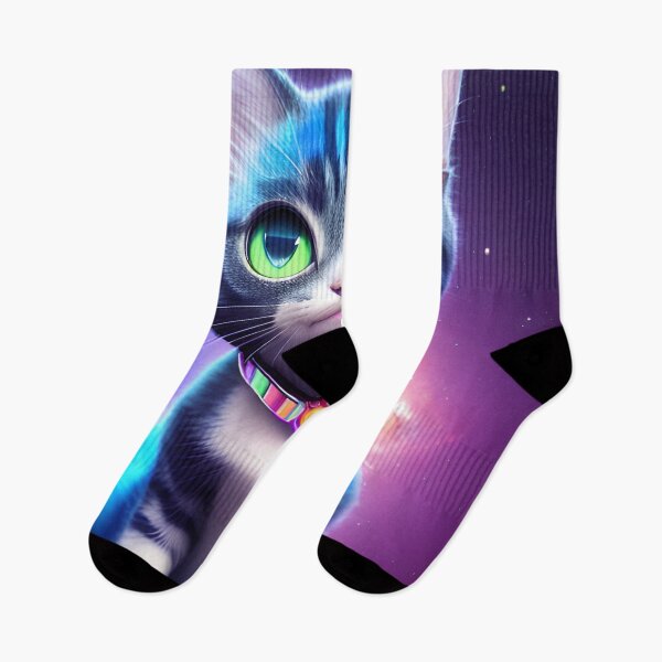 Item preview, Cosmic Kitten Rainbow Cat designed and sold by VersoShopping.