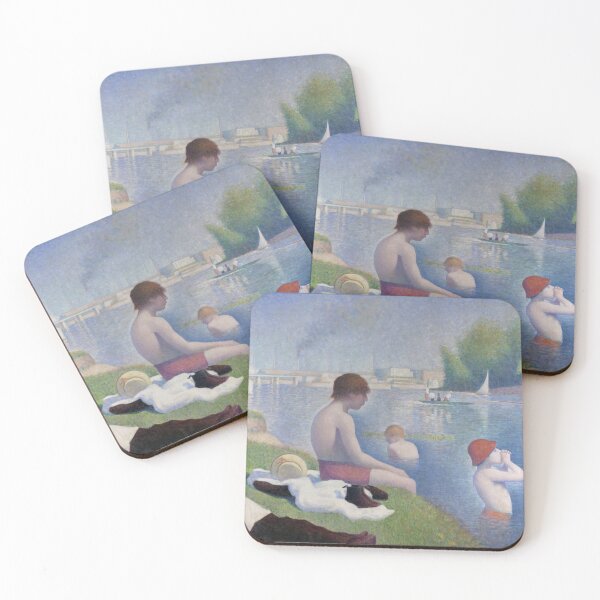 Item preview, Georges Seurat - Bathers at Asnières designed and sold by TwistedCity.