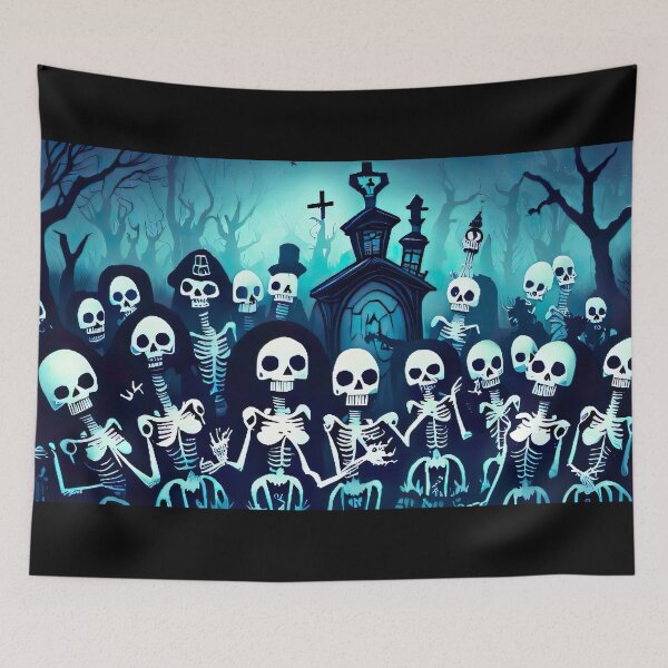 Item preview, Rave To The Grave Skeleton Rave Party designed and sold by RaveToTheGrave.