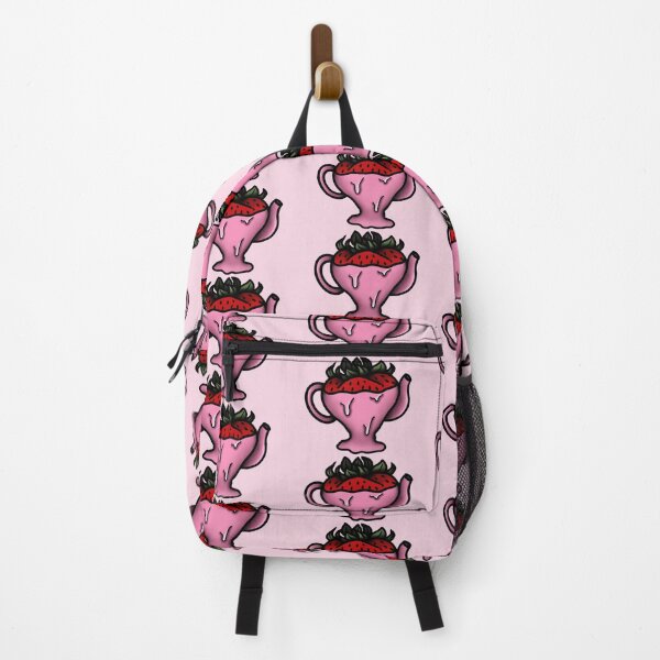 Item preview, Pink Chocolate Strawberry Teapot designed and sold by gabbynrodriguez.