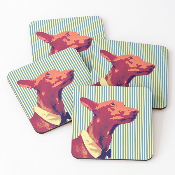 Item preview, Pharaoh Hound x Retro Blue designed and sold by HoundDesign.