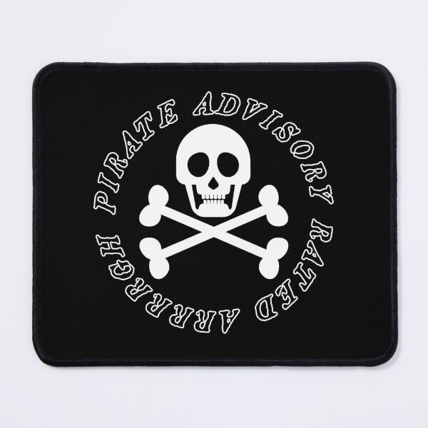 Item preview, Pirate Advisory Rated Arrrgh! Pirate Life For Me Funny Parody designed and sold by Pirate Foto.