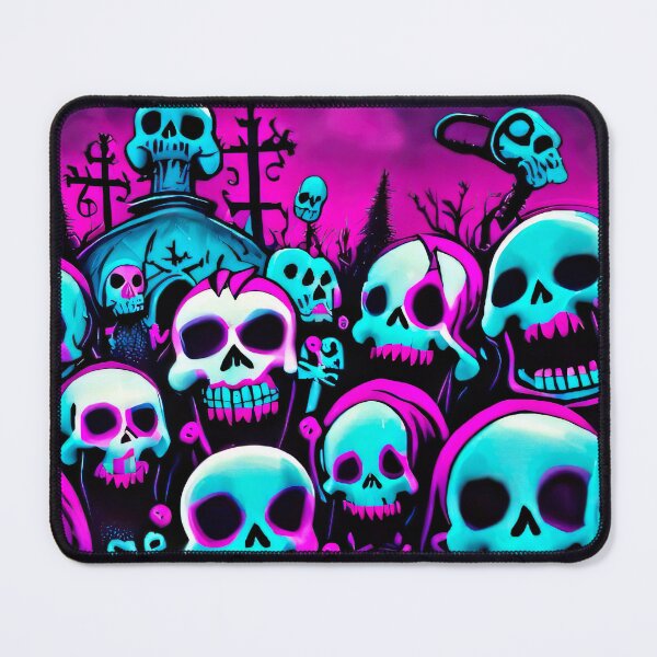 Item preview, Rave To The Grave Cyberpunk Skeleton Rave Party designed and sold by RaveToTheGrave.