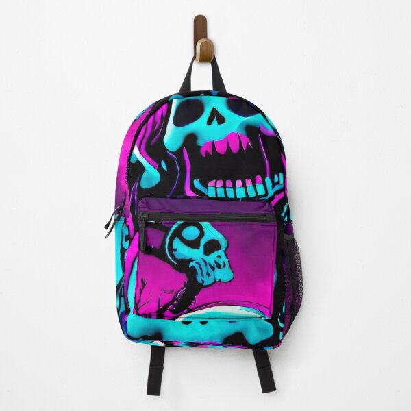 Item preview, Rave To The Grave Cyberpunk Skeleton Rave Party designed and sold by RaveToTheGrave.