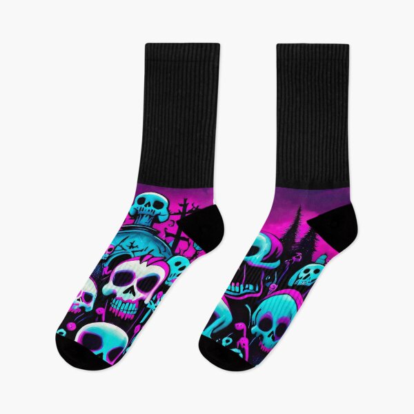 Item preview, Rave To The Grave Cyberpunk Skeleton Rave Party designed and sold by RaveToTheGrave.