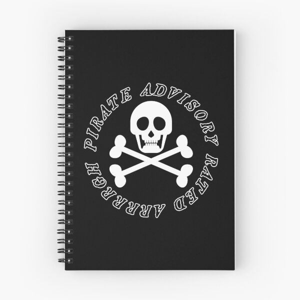 Item preview, Pirate Advisory Rated Arrrgh! Pirate Life For Me Funny Parody designed and sold by Pirate Foto.