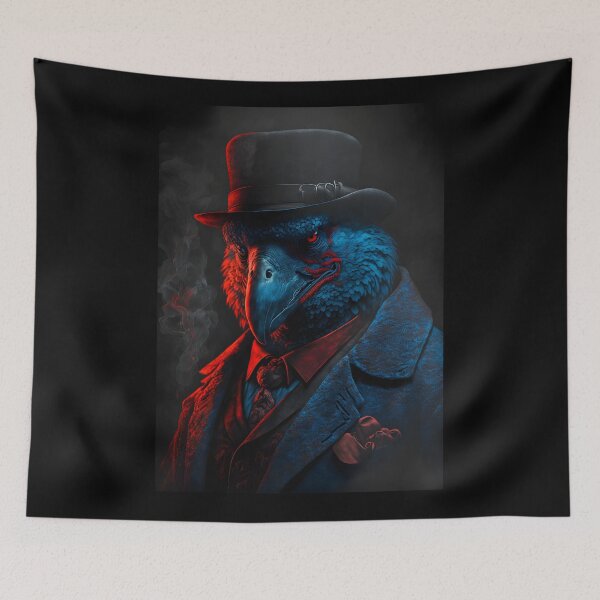 Item preview, Bird of Prey Noir designed and sold by dotperinchart.