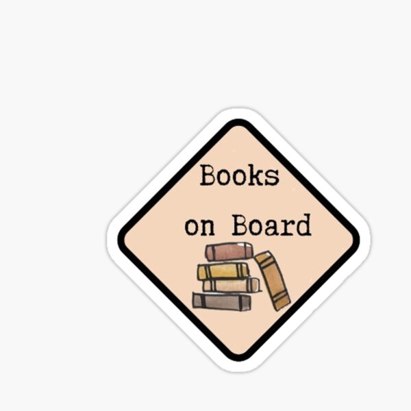 Books on Board Sticker