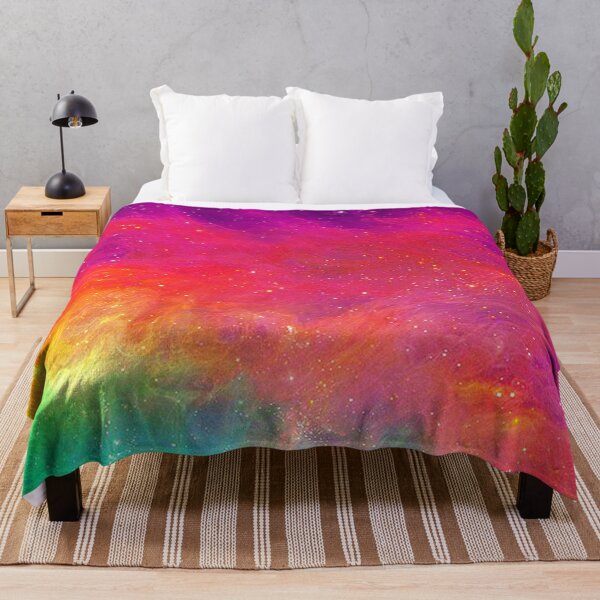 Item preview, Glitter Pink Galaxy Ocean Cute Sparkle Turquoise Tye Dye designed and sold by ChristinasMess.