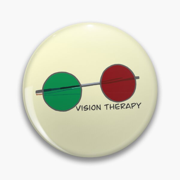 Item preview, Vision Therapy sticker designed and sold by TheGreatAmericanVision.