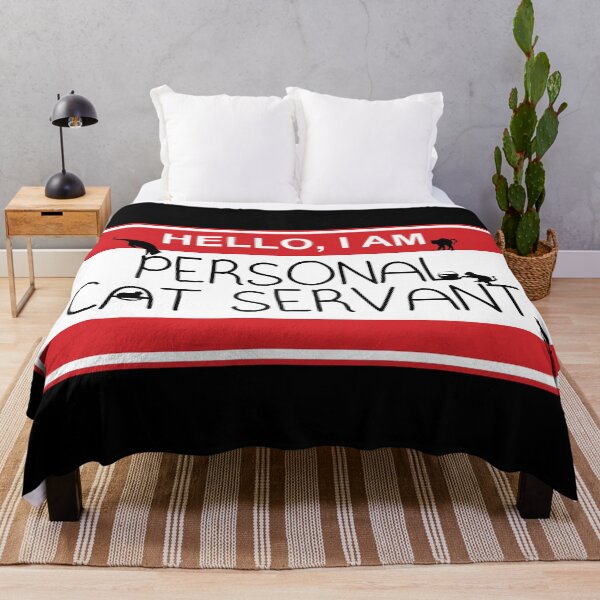 Item preview, Hello I am Personal Cat Servant designed and sold by chillaxcats.