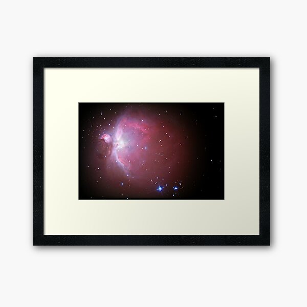 M42 nebula in orion Framed Art Print