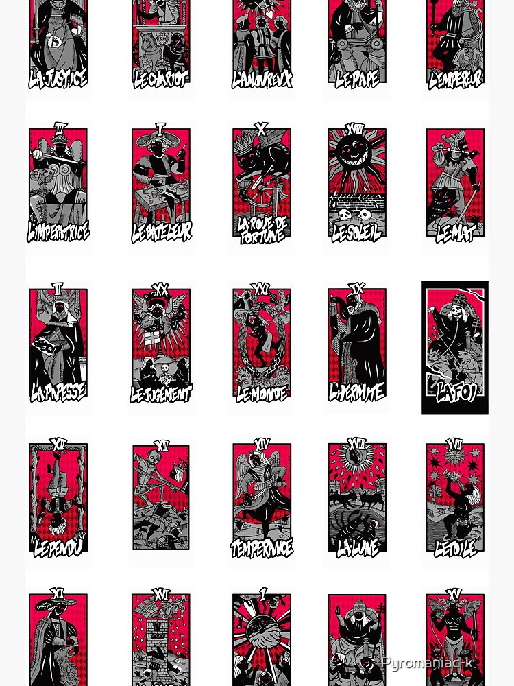 Violin loop te Persona 5 tarot cards" Art Board Print for Sale by Pyromaniac-k | Redbubble