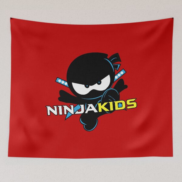 Item preview, Typography Ninja Lovers Ninja Japan Kids designed and sold by Berrygomes.
