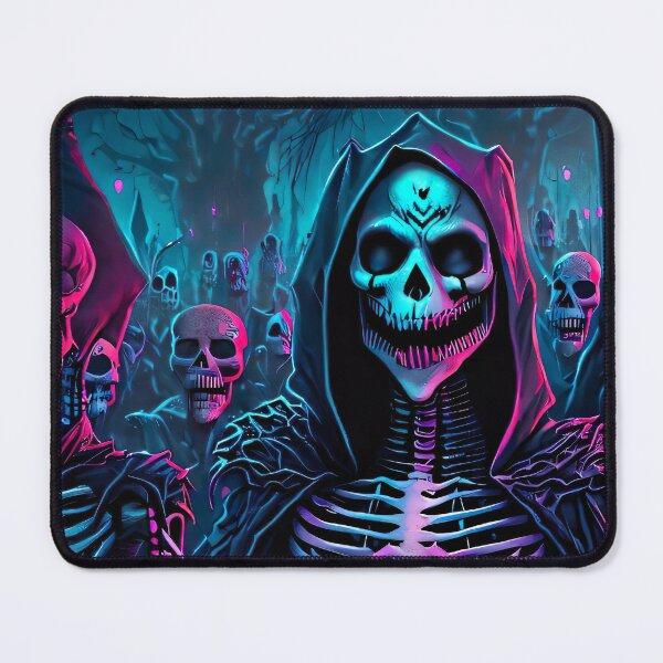 Item preview, Rave To The Grave Cyberpunk Skeleton Rave Party designed and sold by RaveToTheGrave.