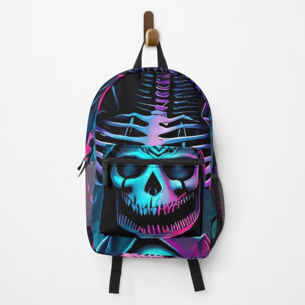 Item preview, Rave To The Grave Cyberpunk Skeleton Rave Party designed and sold by RaveToTheGrave.
