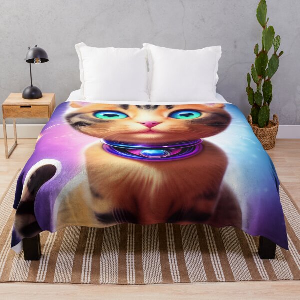 Item preview, Cosmic Kitten Rainbow Cat designed and sold by VersoShopping.