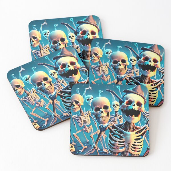 Item preview, Rave To The Grave Maniac Skeleton Rave Party designed and sold by RaveToTheGrave.