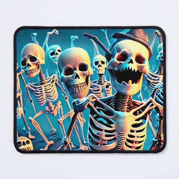 Item preview, Rave To The Grave Maniac Skeleton Rave Party designed and sold by RaveToTheGrave.
