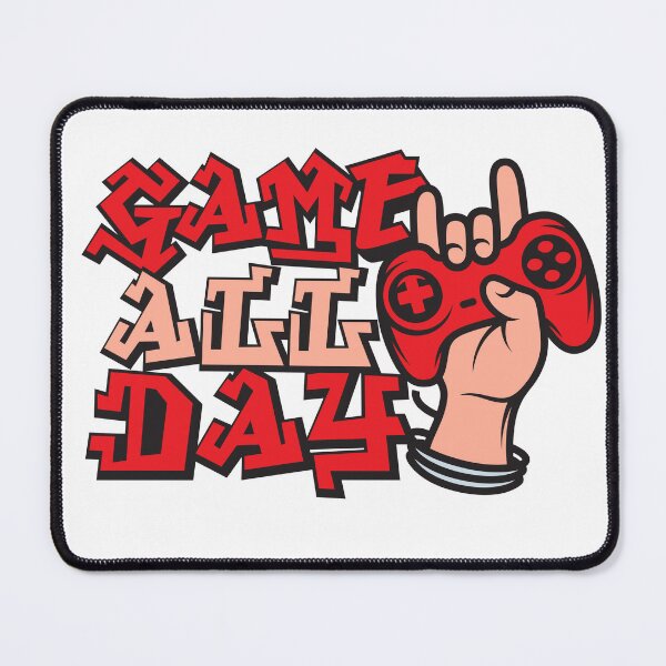 Item preview, Game All Day Console and Computer Gaming designed and sold by SilentEcho.