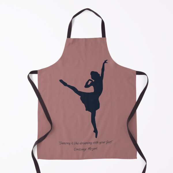 Item preview, Ballerina Silhouette, quote from Constanze Mozart designed and sold by NurturingSpirit.