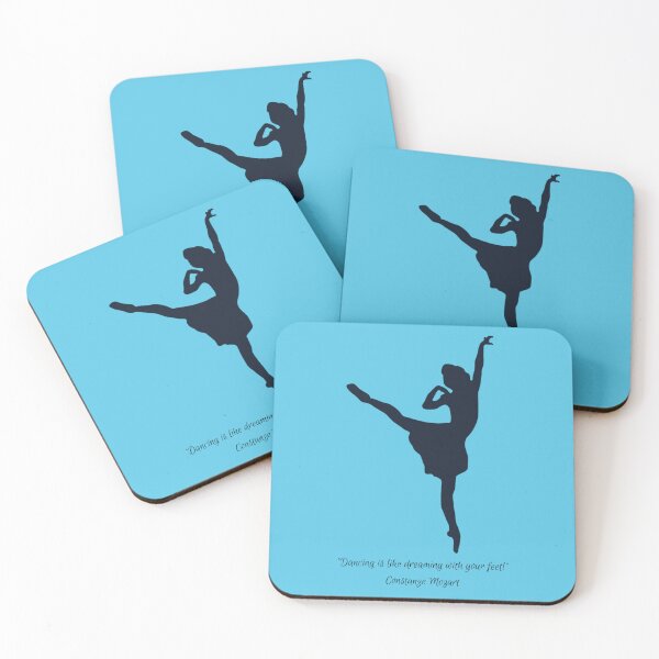 Item preview, Ballerina Silhouette, quote from Constanze Mozart designed and sold by NurturingSpirit.