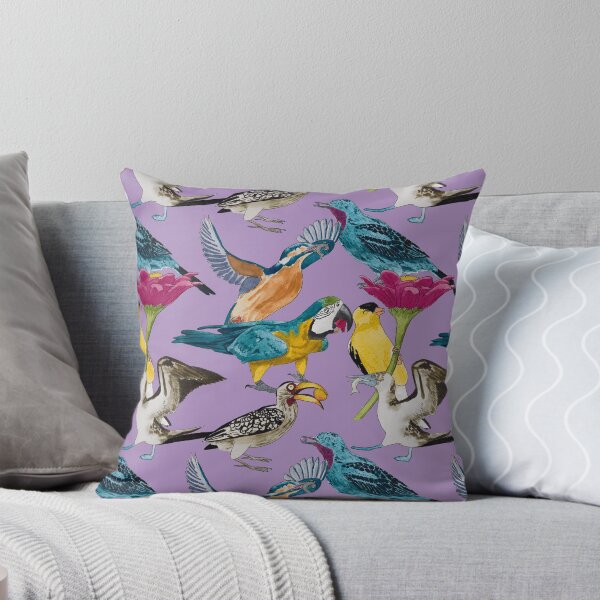 Item preview, Bird Feeding Frenzy Watercolour Light designed and sold by Nicky Rollings.