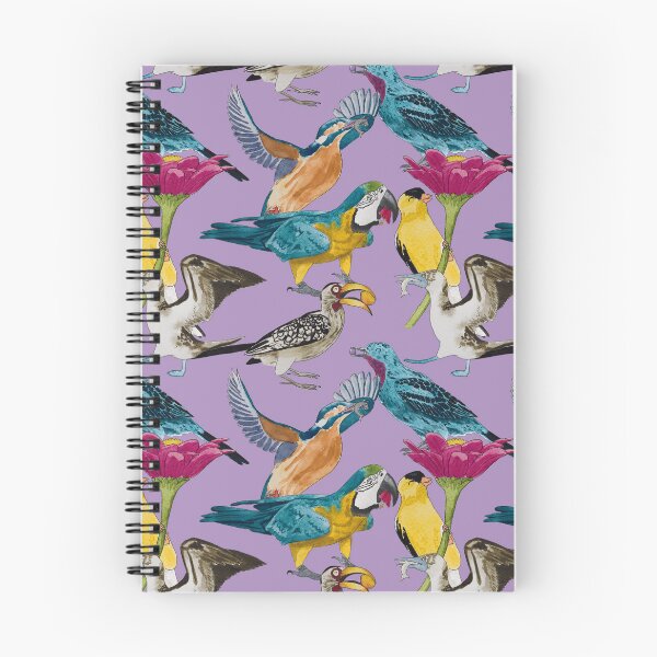 Item preview, Bird Feeding Frenzy Watercolour Light designed and sold by Nicky Rollings.
