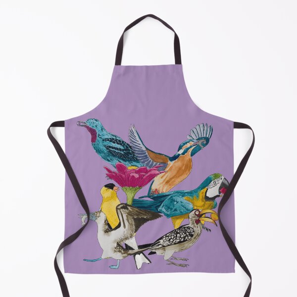 Item preview, Bird Feeding Frenzy Watercolour Light designed and sold by Nicky Rollings.