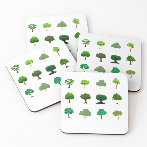 Item preview, A Group of Green Trees designed and sold by HarouneZag.