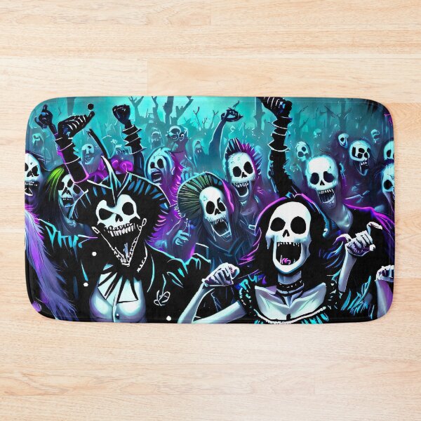 Item preview, Rave To The Grave Maniac Skeleton Rave Party designed and sold by RaveToTheGrave.