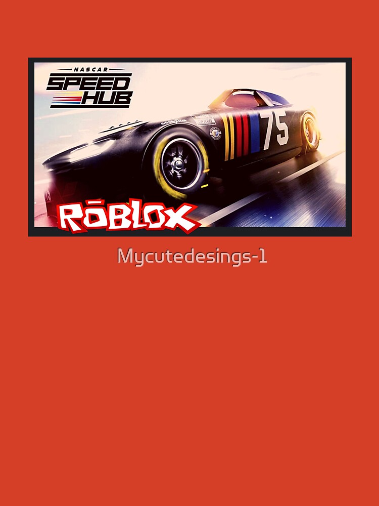 Logo NASCAR Speed ​​Hub. ROBLOX. 2023, NASCAR Roblox game. Gift Ideas  Sticker for Sale by Mycutedesings-1