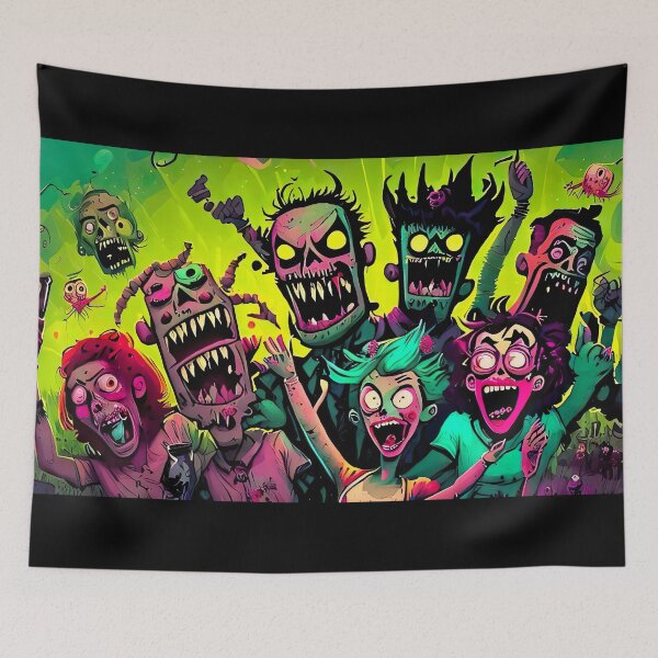 Item preview, Rave To The Grave Zany Zombie Rave Party designed and sold by RaveToTheGrave.