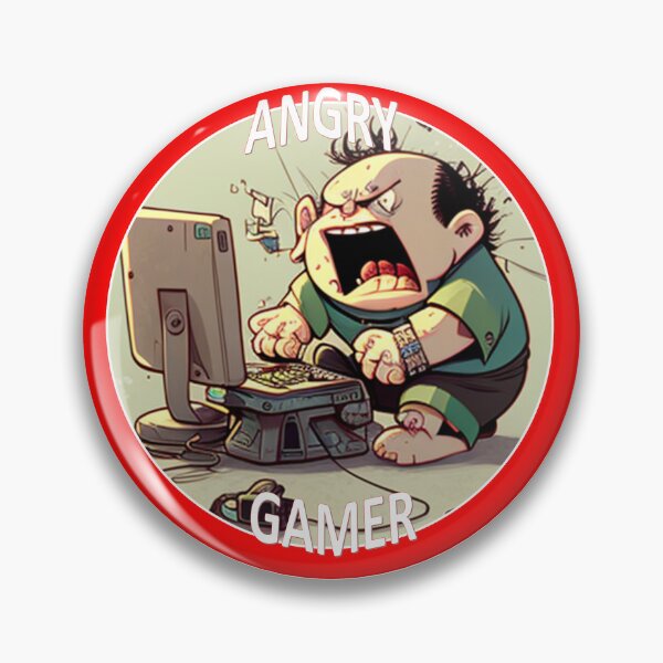 Item preview, Attention pissed off gamer! designed and sold by ORVIATO.