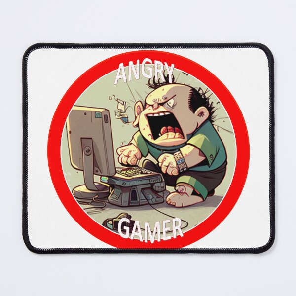 Item preview, Attention pissed off gamer! designed and sold by ORVIATO.