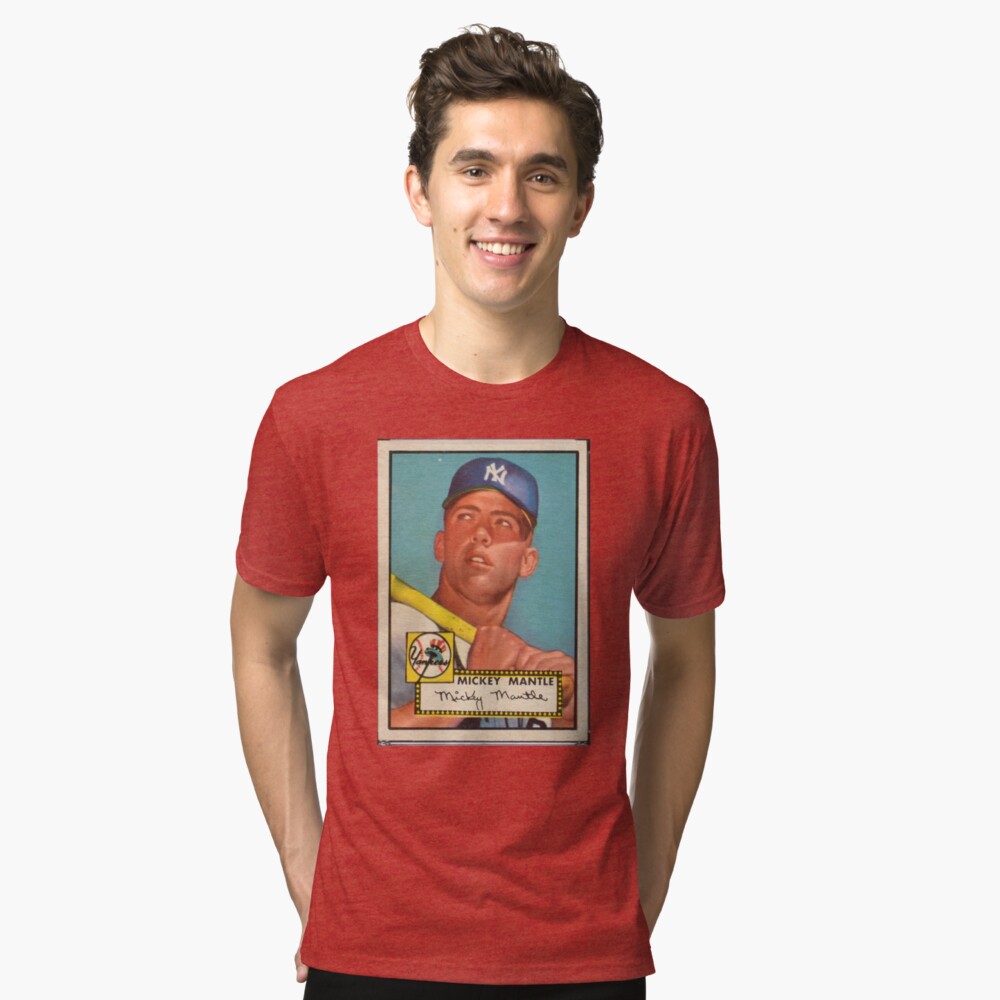 mickey mantle t shirt