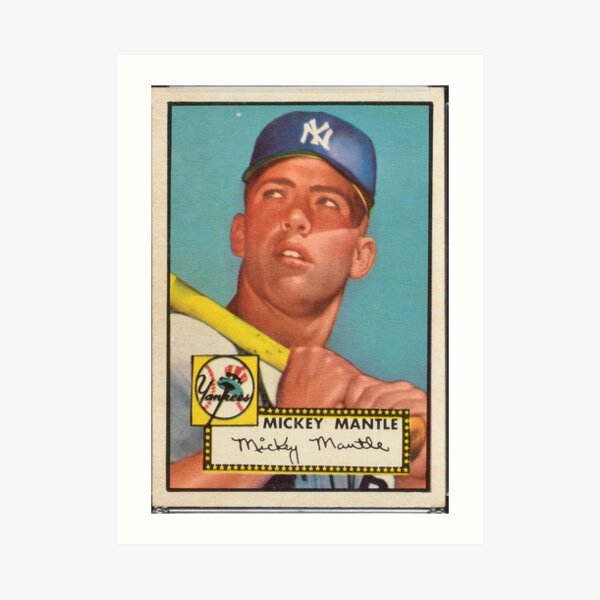 Mickey Mantle Art Print