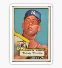 Mickey Mantle Sticker