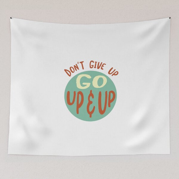 Item preview, Rock Climbing Don't give Up Go Up & Up designed and sold by whyitsme.