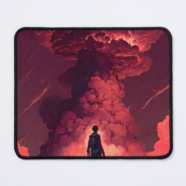 Item preview, The Little Human Confronts the Volcano designed and sold by Crystal Heaven.