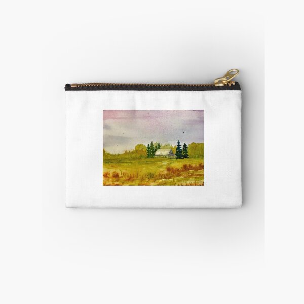 Item preview, Farmhouse in autumn.  designed and sold by watercolorsLiz.
