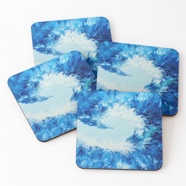 Item preview, Ocean wave pour art designed and sold by EFrancisArt.
