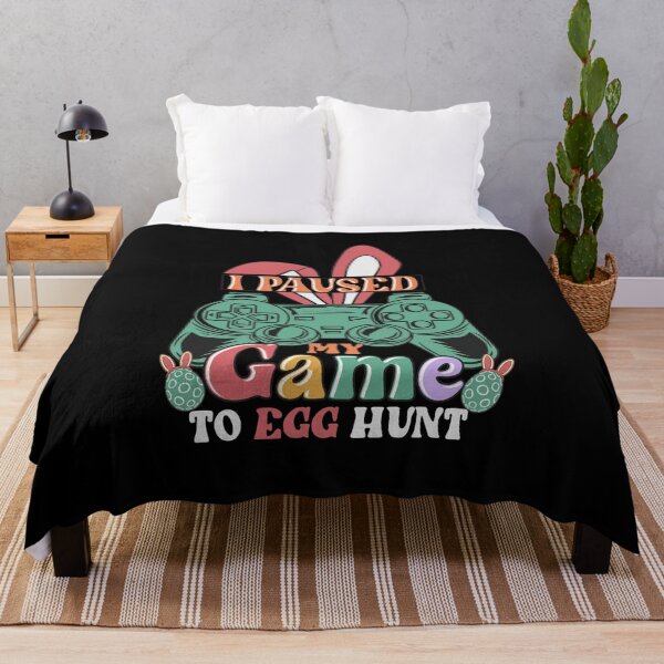 Item preview, I Paused My Game To Egg Hunt Controller designed and sold by SamuraiGaming.