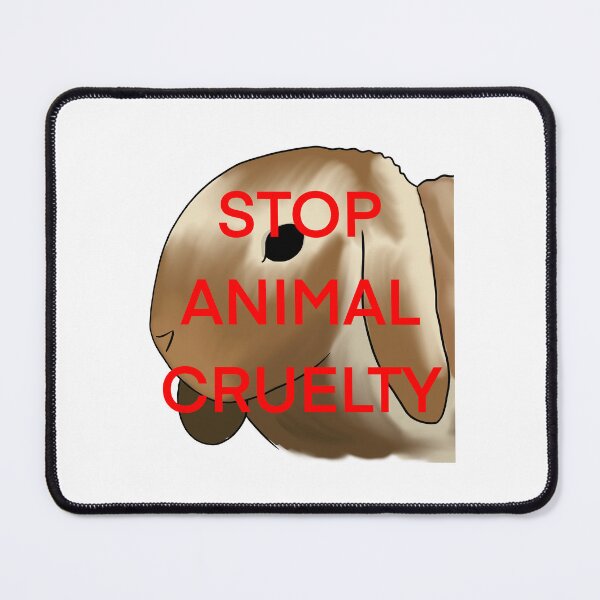 Item preview, STOP ANIMAL CRUELTY designed and sold by lena-makes-art.