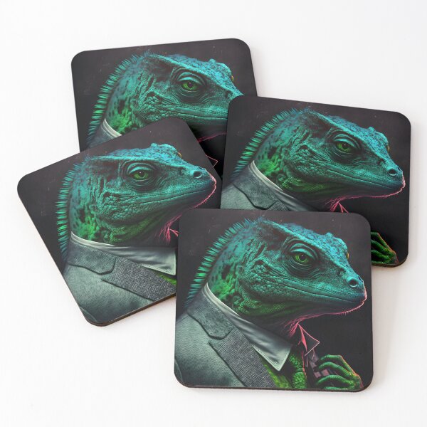 Item preview, Noir Lizard Mastermind designed and sold by dotperinchart.