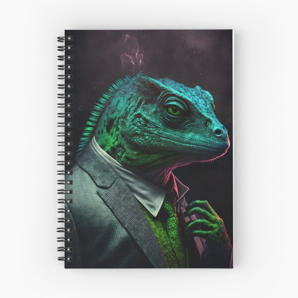 Item preview, Noir Lizard Mastermind designed and sold by dotperinchart.