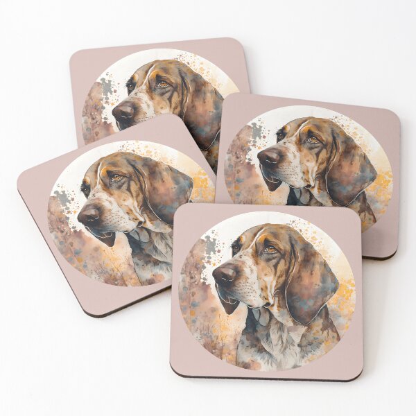 Item preview, Graceful and Strong: American English Coonhound designed and sold by DoggyDevotion.