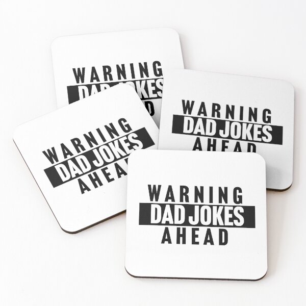 Item preview, Caution Dad Jokes Ahead Warning Father Detected  designed and sold by Karisdesignss.