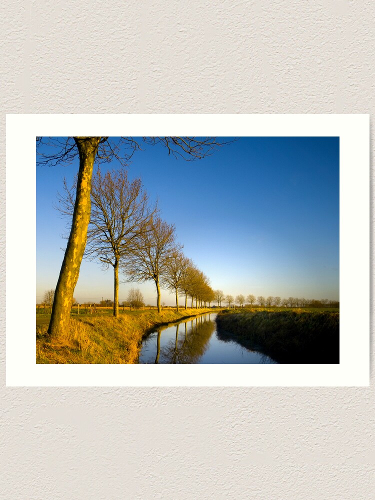 Alternate view of De Lieve, Lovendegem Art Print