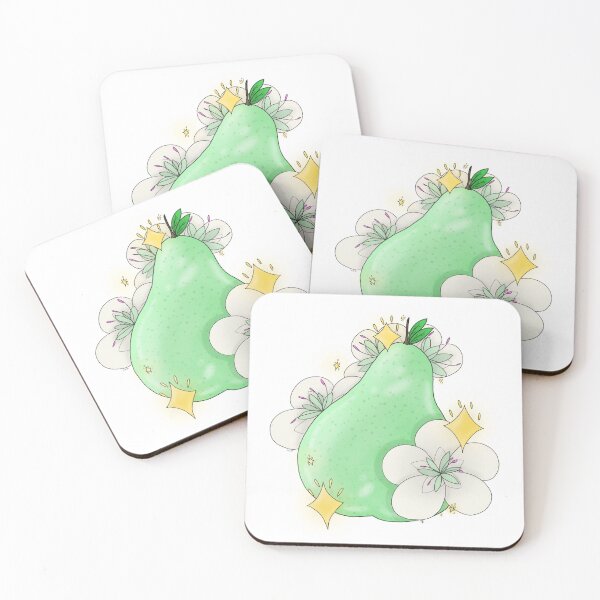Item preview, Pear Blossoms designed and sold by BeanMomDoodles.